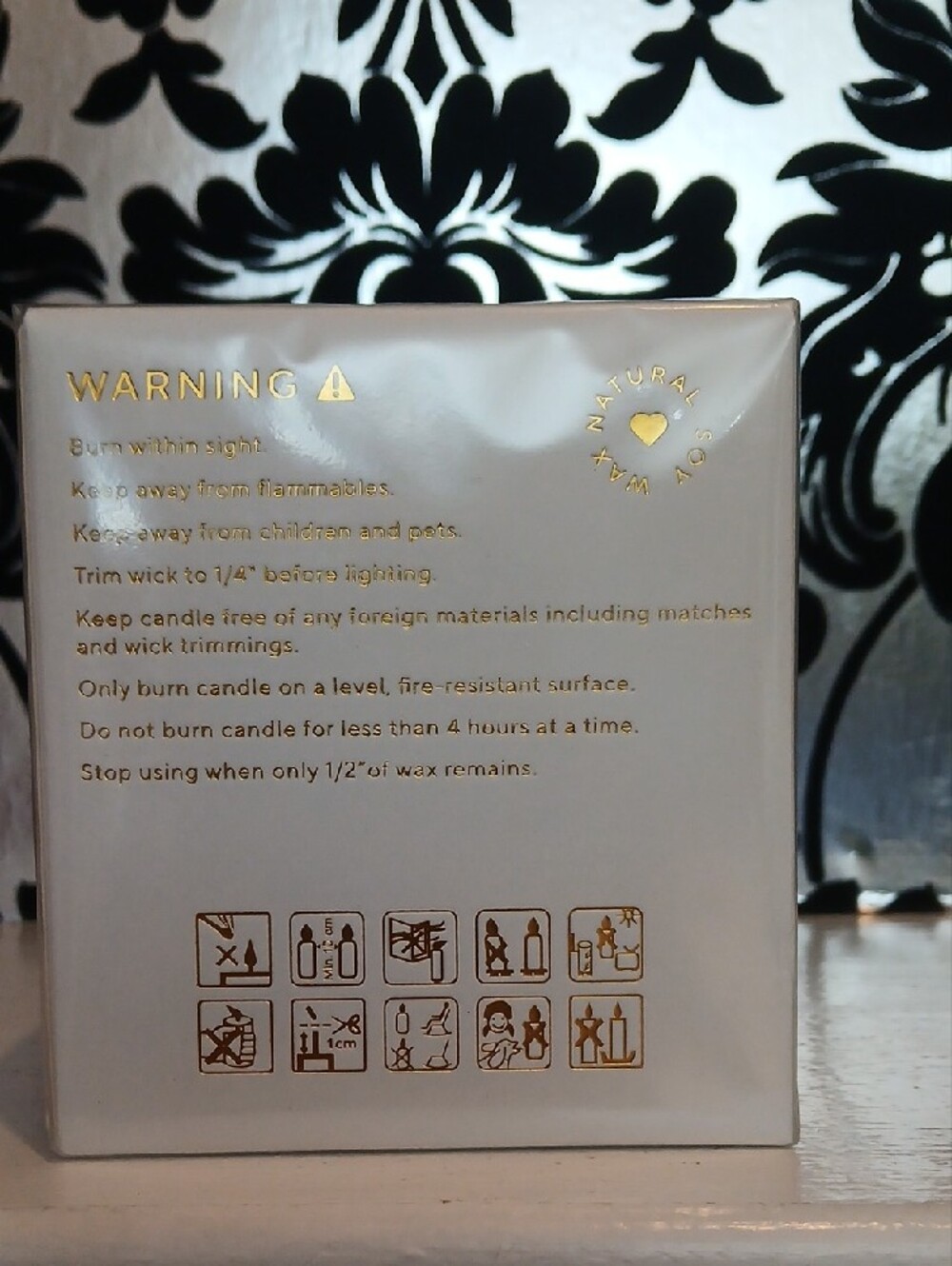Vanilla Coconut Candle 'Mom's Last Nerve' - Picture 4 of 4